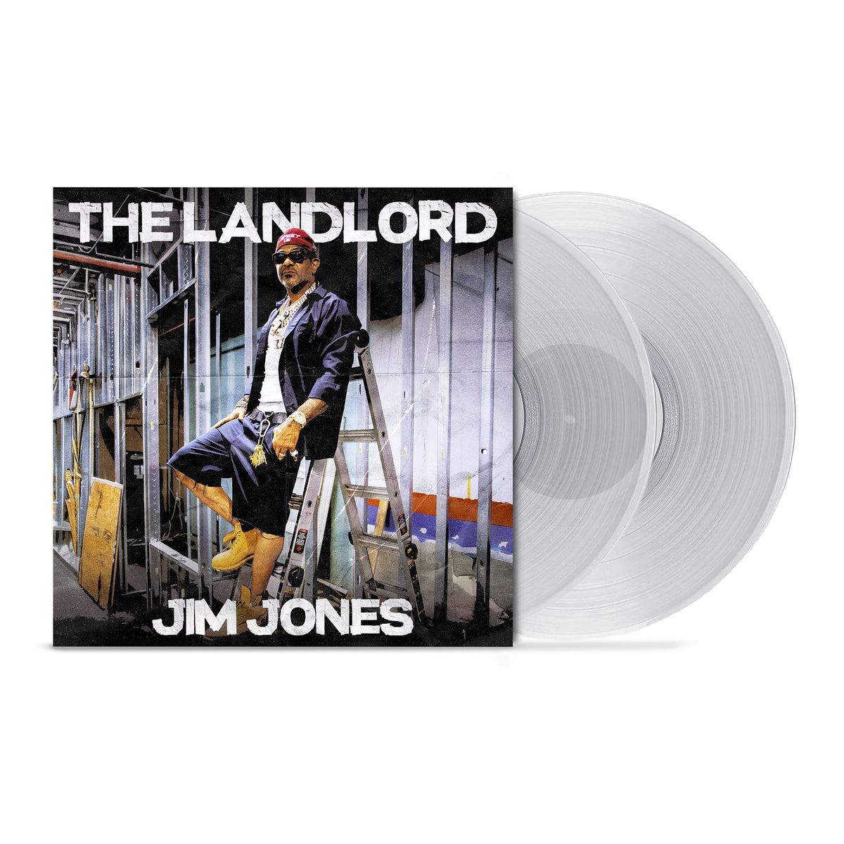 Jim Jones - THE LANDLORD (2xLP - Clear Glass Vinyl) Hitmaker Distro