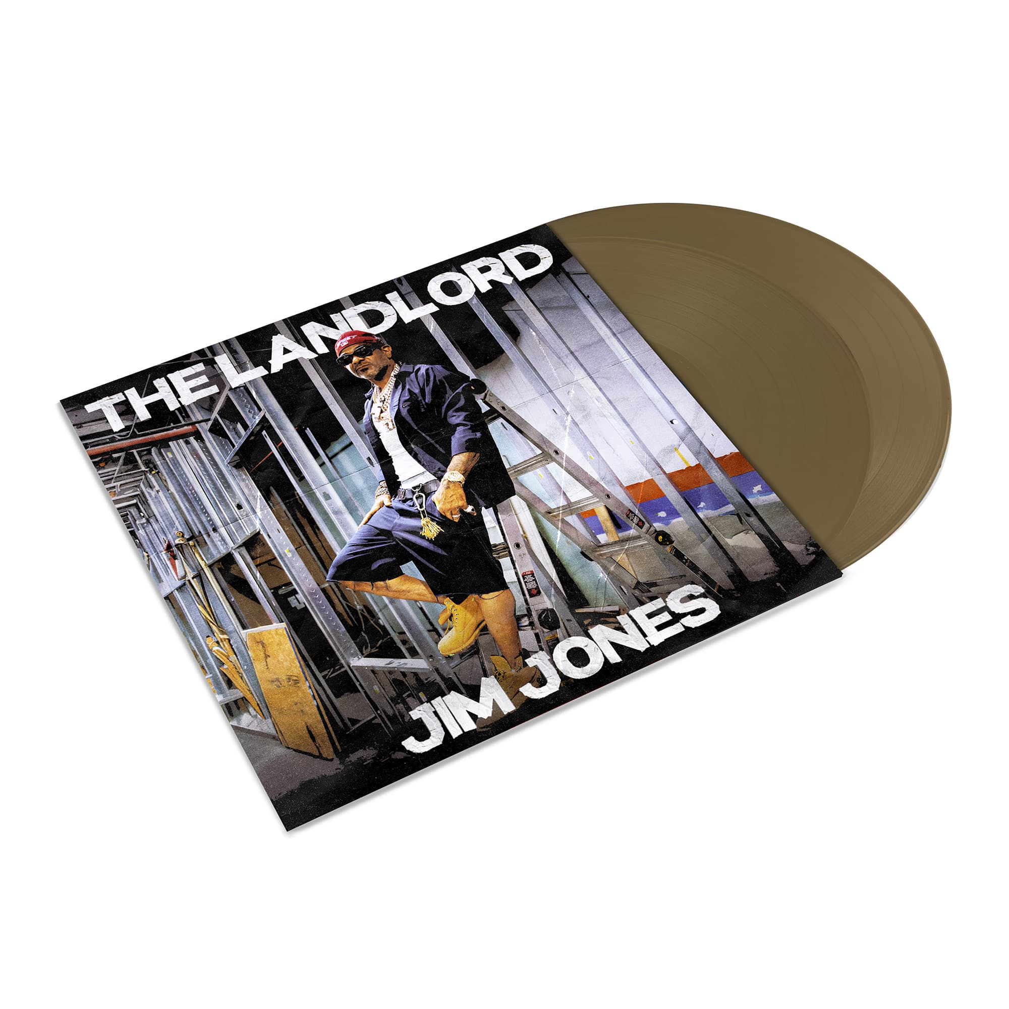 Jim Jones - THE LANDLORD (2xLP -Opaque Gold Vinyl) Hitmaker Distro