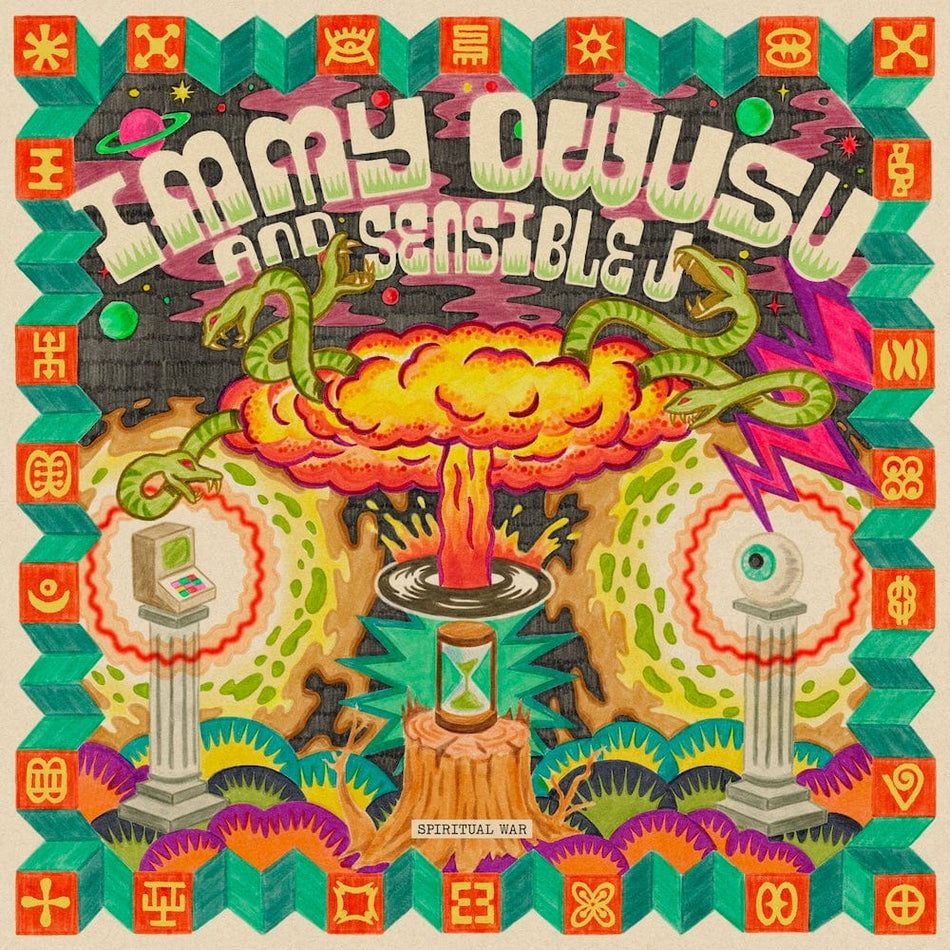 Immy Owusu & Sensible J - Spiritual War (10") Hopestreet Recordings