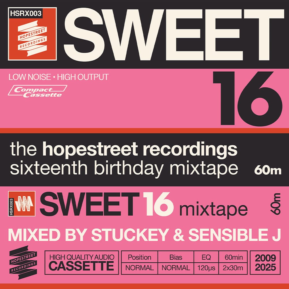 Various Artists - Hopestreet Recordings Sweet 16 Mixtape (Cassette) Hopestreet Recordings