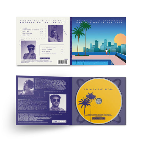 Worms Ali & Retrogott - Another Day in the City (CD) ILL ADRENALINE RECORDS