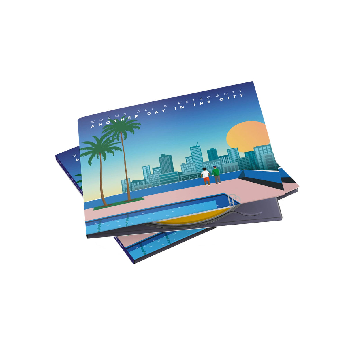 Worms Ali & Retrogott - Another Day in the City (CD) ILL ADRENALINE RECORDS