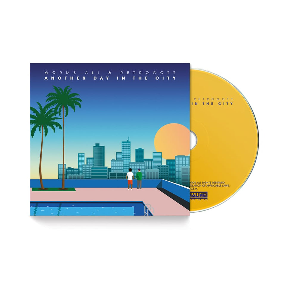 Worms Ali & Retrogott - Another Day in the City (CD) ILL ADRENALINE RECORDS