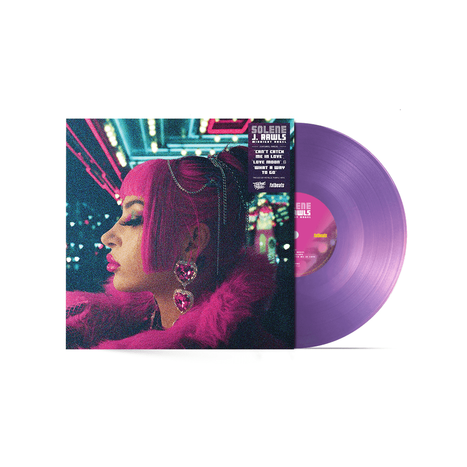 Solene & J. Rawls - Midnight Angel (LP - Metallic Purple Vinyl w/ Obi Strip + Poster) LP - Metallic Purple Vinyl w/ Poster Javotti Media
