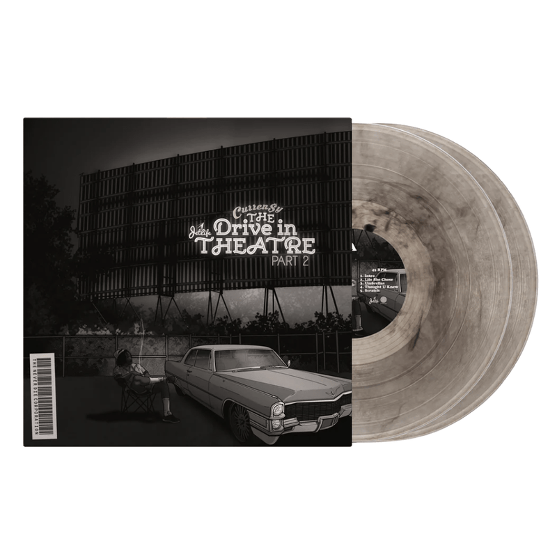 Curren$y - The Drive In Theatre Part 2 (2XLP - Smokey Clear Vinyl) Jet Life Recordings