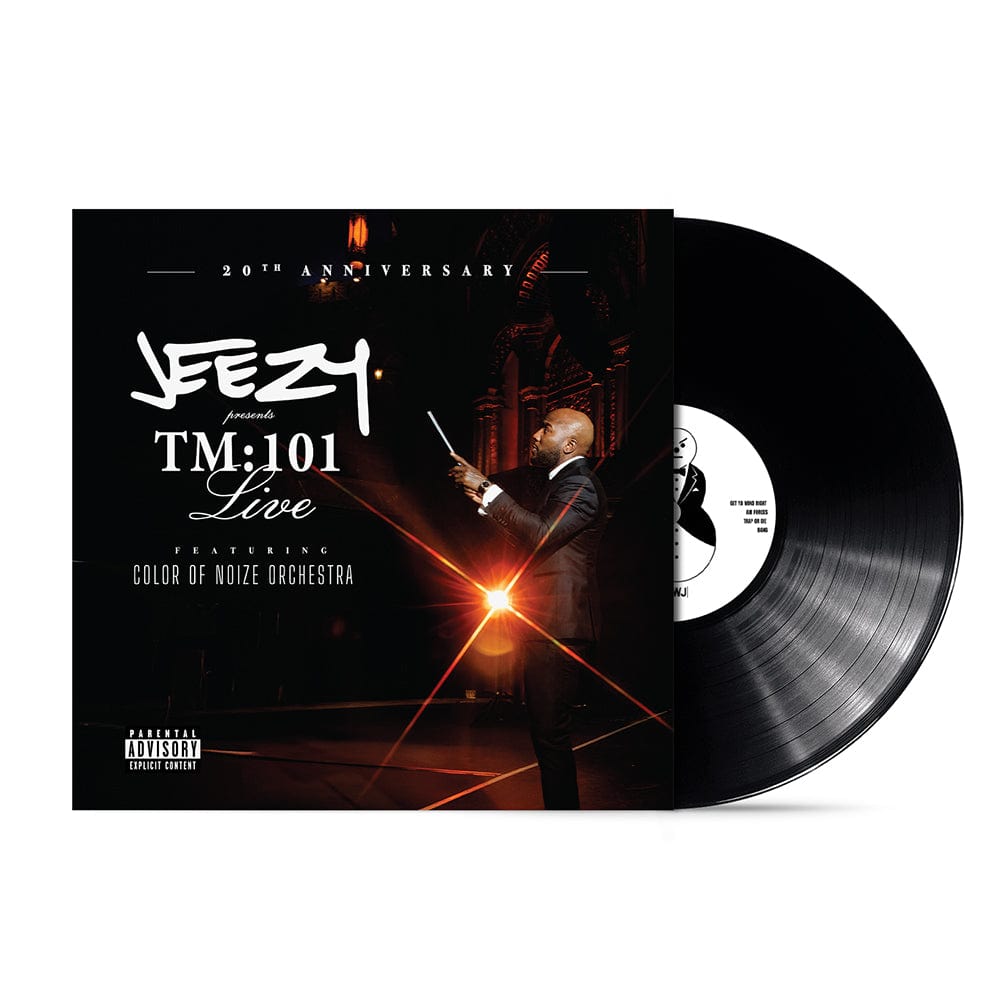 Jeezy - TM: 101 Live Featuring Color of Noize Orchestra (LP - Orange Vinyl - Fat Beats Exclusive) LP - Standard Black JWJ Publishing