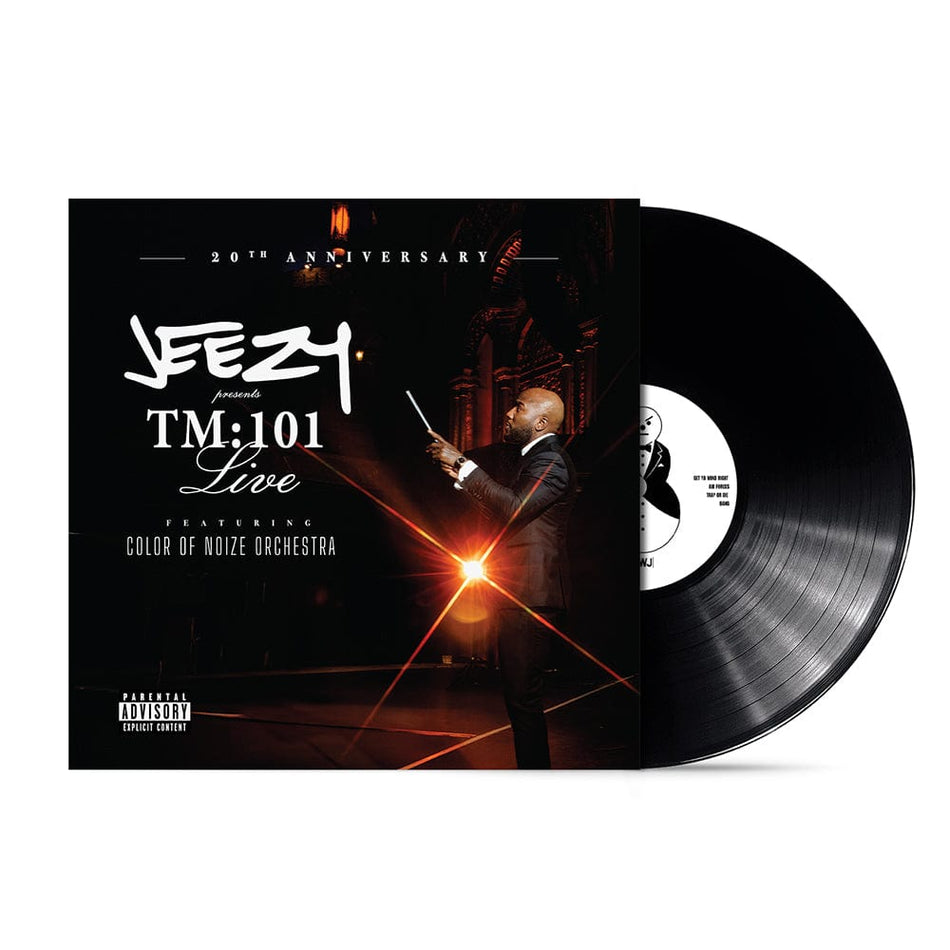 Jeezy - TM: 101 Live Featuring Color of Noize Orchestra (LP - Orange Vinyl - Fat Beats Exclusive) LP - Standard Black JWJ Publishing