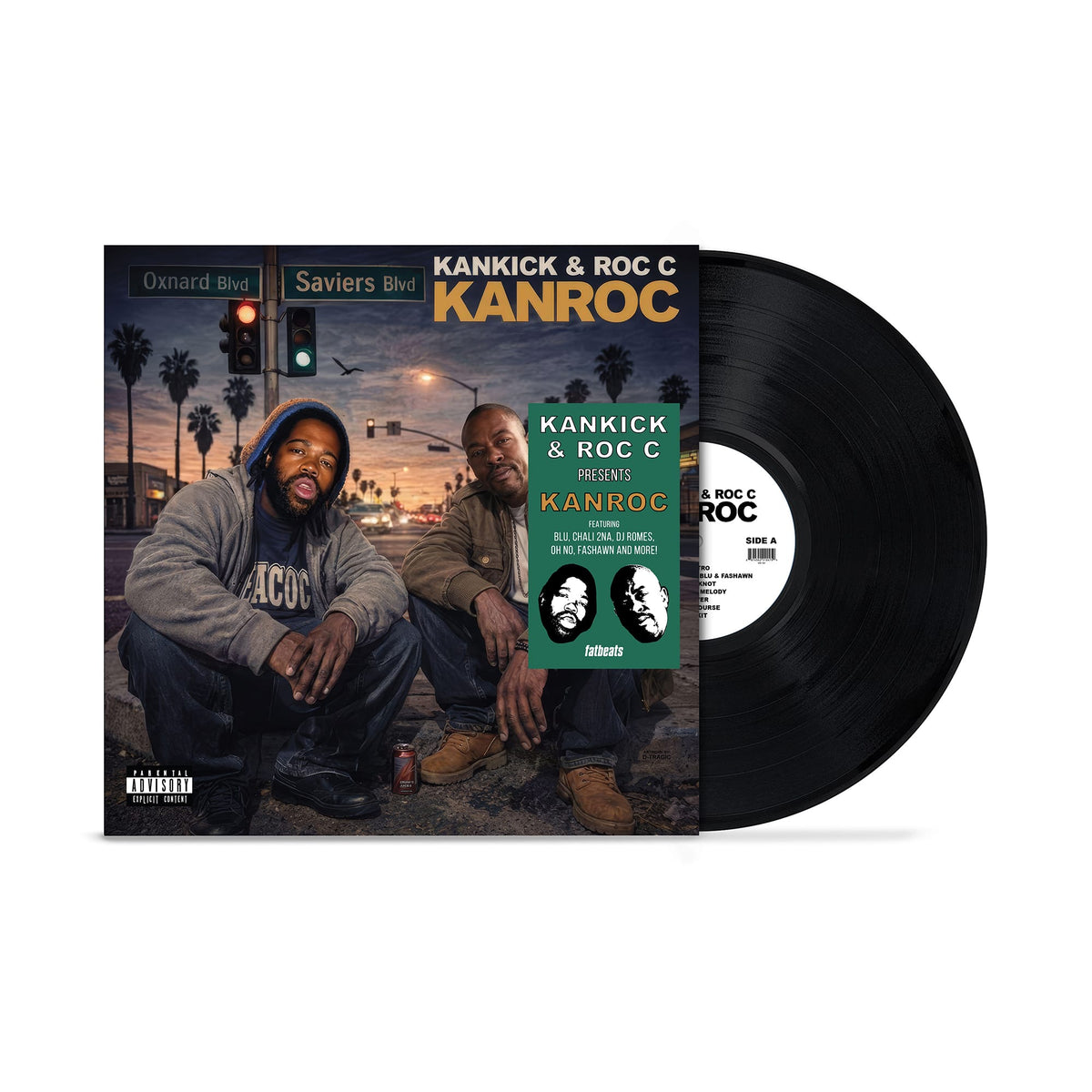 Kankick & Roc C - KANROC (LP - Black Vinyl) KASHROC ENTERTAINMENT