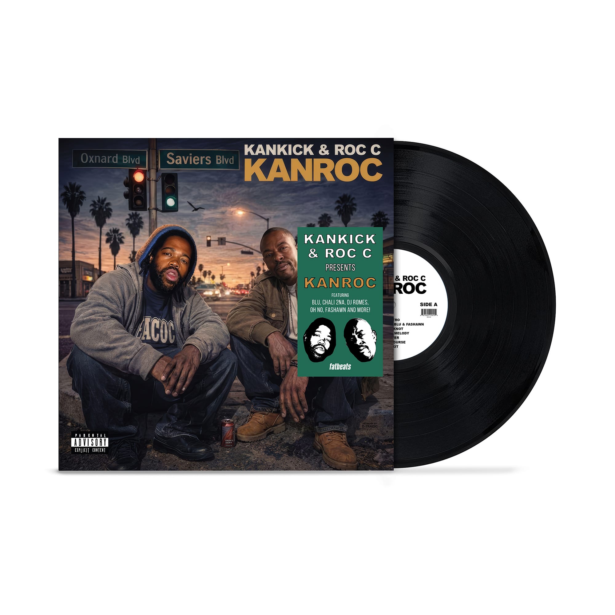 Kankick & Roc C - KANROC (LP - Black Vinyl) KASHROC ENTERTAINMENT