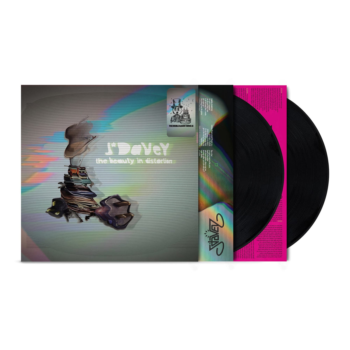 J*DaveY - The Beauty in Distortion/Land of the Lost (2xLP) Leau Technology