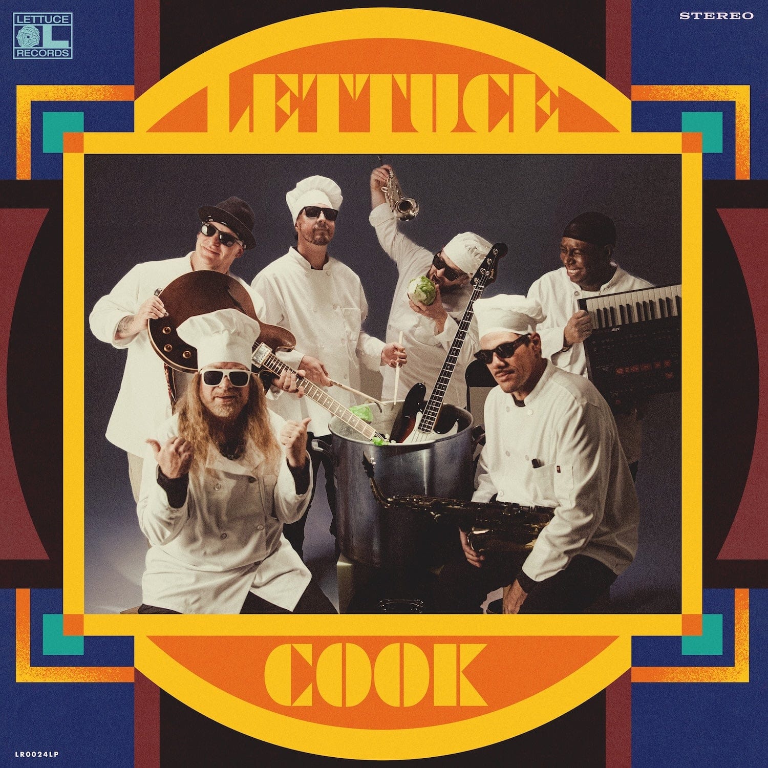 Lettuce - Cook (LP - Coke Bottle Transparent Vinyl - Indie Exclusive Edition) Lettuce Records