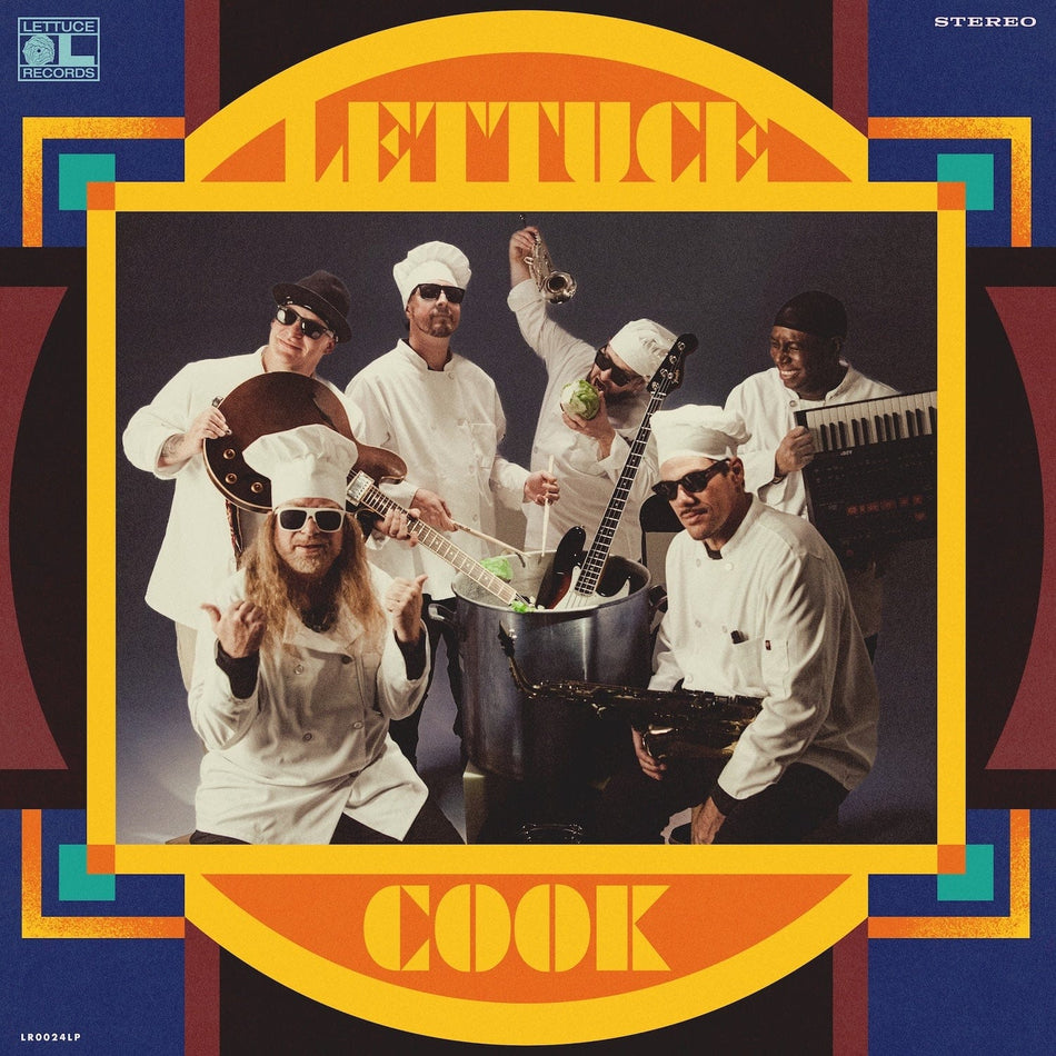 Lettuce - Cook (LP - Coke Bottle Transparent Vinyl - Indie Exclusive Edition) Lettuce Records
