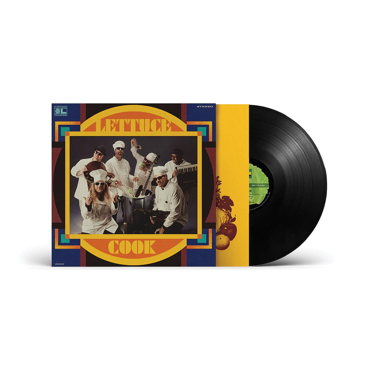 Lettuce - Cook (LP - Coke Bottle Transparent Vinyl - Indie Exclusive Edition) LP - Standard Black Vinyl Lettuce Records