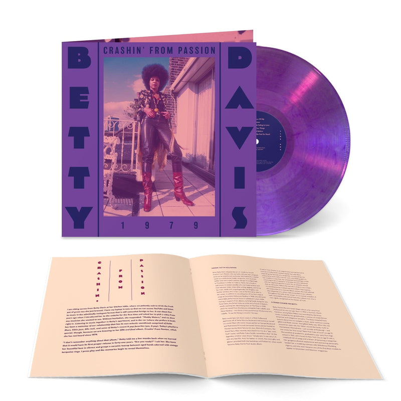Betty Davis - Crashin' From Passion (LP) LP - Purple Vinyl Light In The Attic