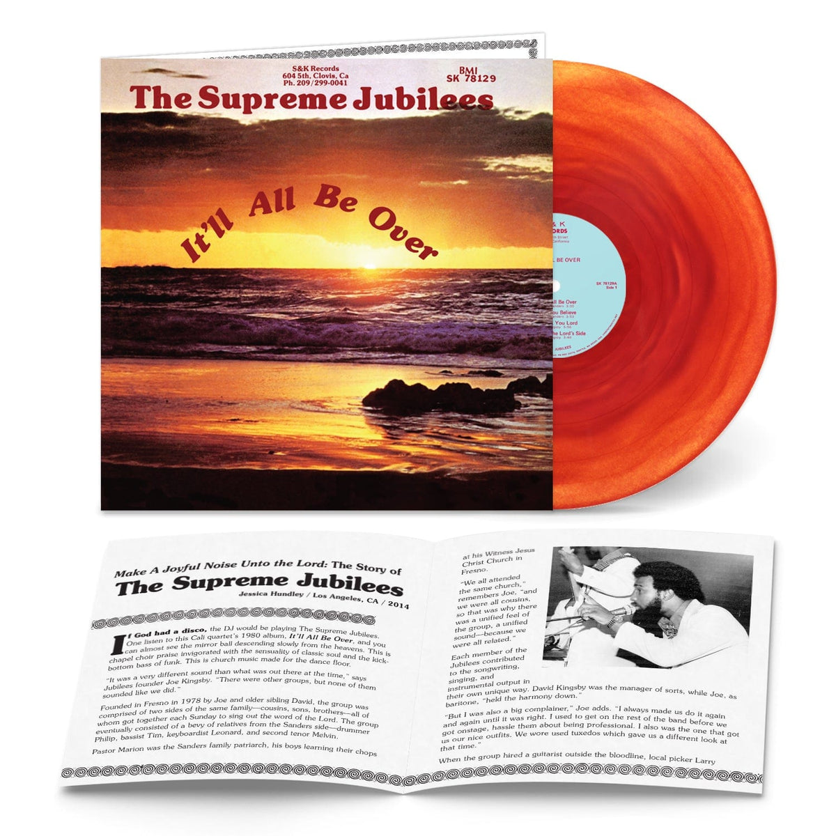 The Supreme Jubilees - It'll All Be Over (LP - Colored Vinyl) Light In The Attic
