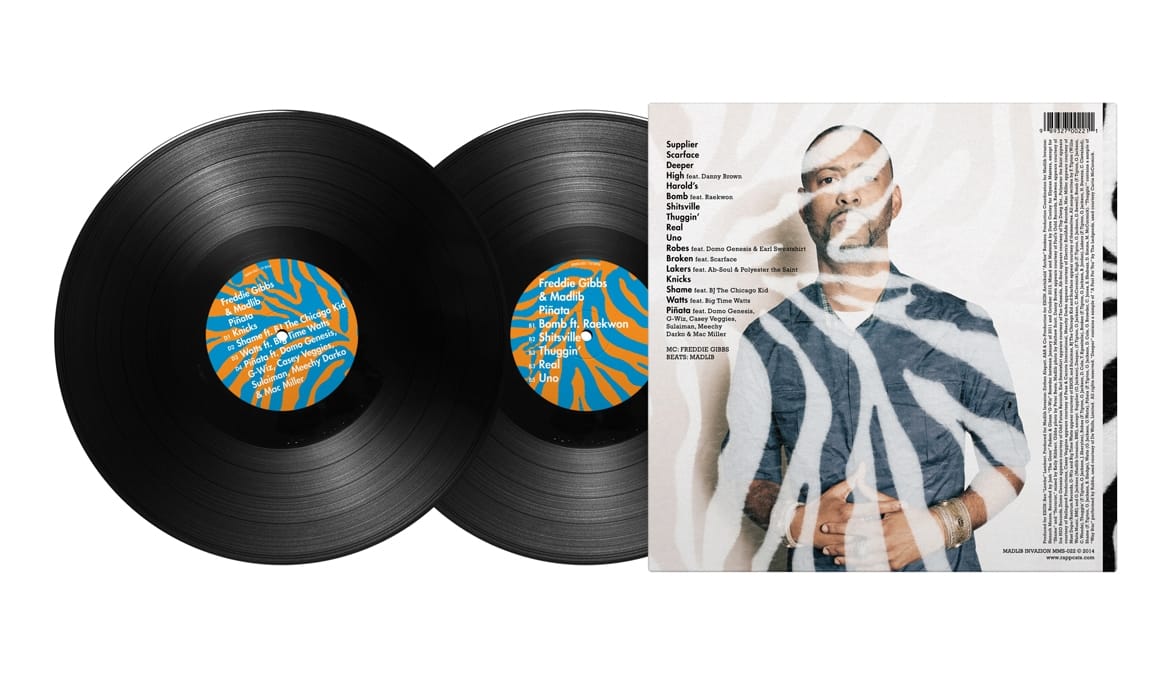 Madlib & Freddie Gibbs - Pinata (2xLP - Black Vinyl) Madlib Invazion