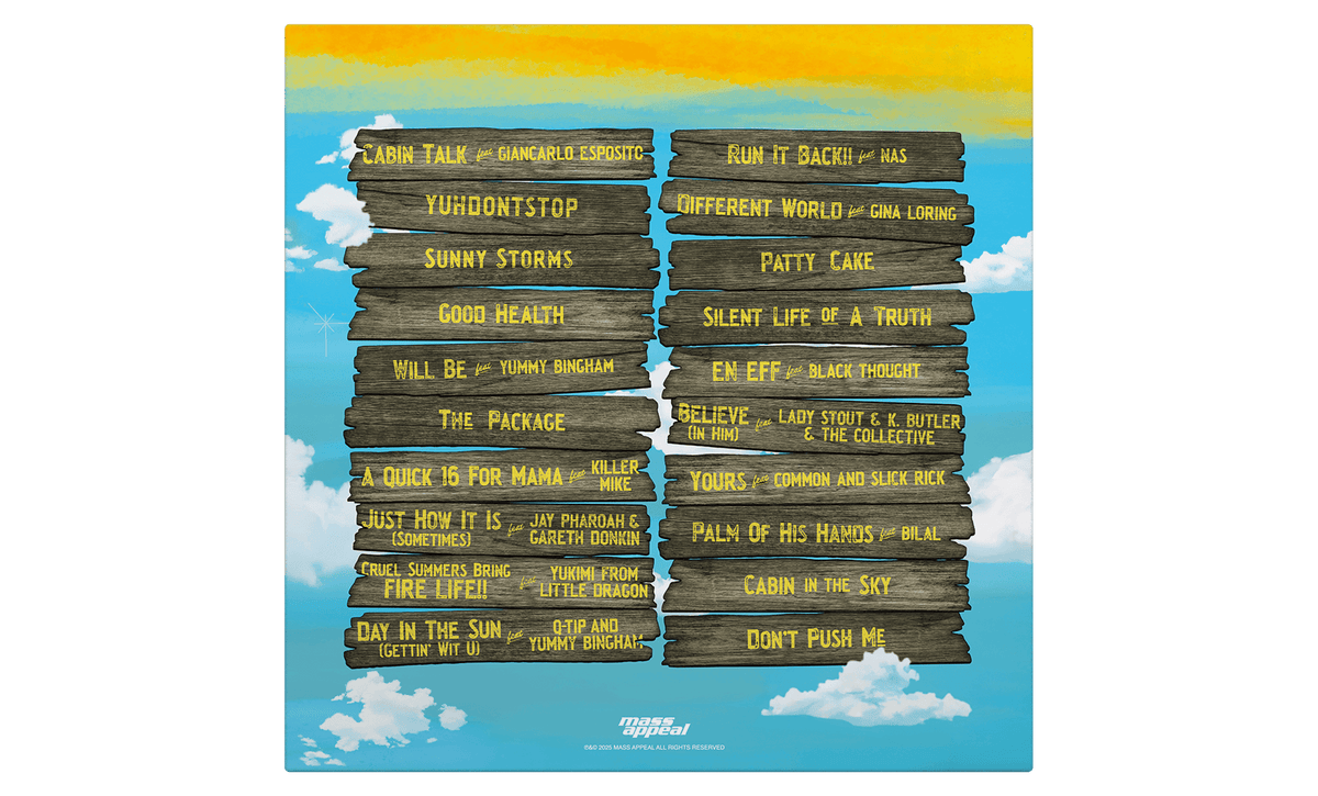 De La Soul - Cabin In The Sky (2xLP - Clear, Blue & Yellow Splatter Vinyl) Mass Appeal