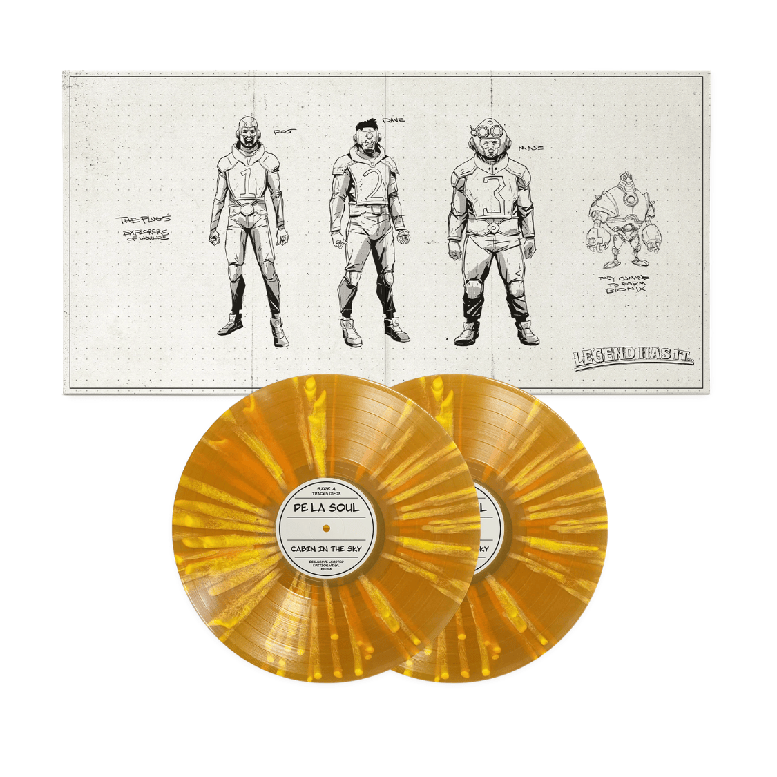 De La Soul - Cabin In the Sky [Marvel Edition] (2xLP - Splatter Vinyl) Mass Appeal