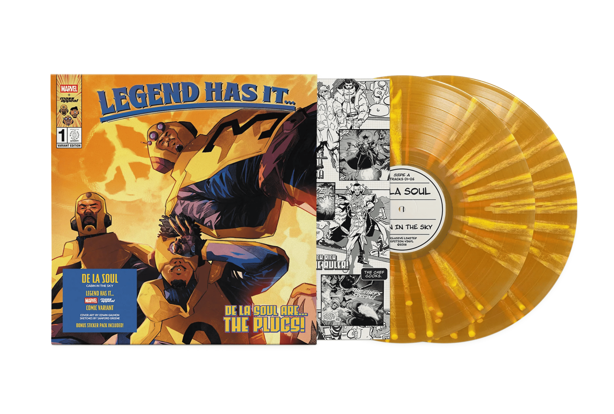 De La Soul - Cabin In the Sky [Marvel Edition] (2xLP - Splatter Vinyl) Mass Appeal