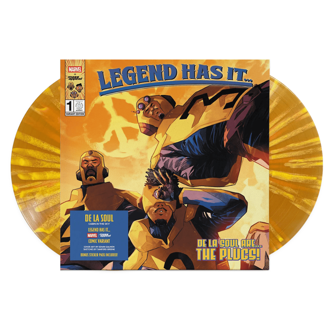 De La Soul - Cabin In the Sky [Marvel Edition] (2xLP - Splatter Vinyl) Mass Appeal