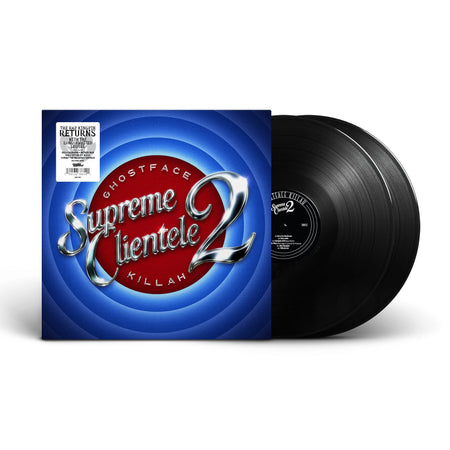 Ghostface Killah - Supreme Clientele 2 (2xLP, CD, Cassette) 2xLP - Classic Black Vinyl Mass Appeal