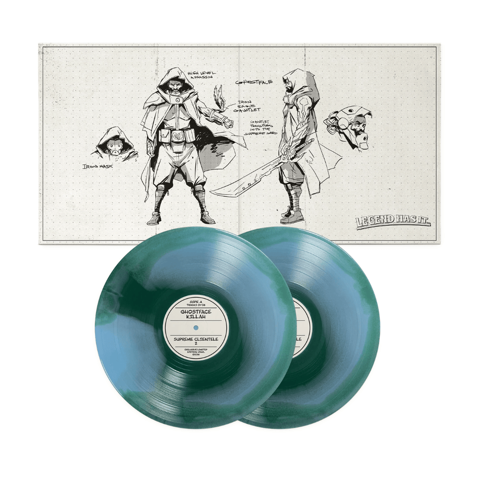 Ghostface Killah - Supreme Clientele 2 [Marvel Edition] (2xLP - Blue & Green Vinyl) Mass Appeal