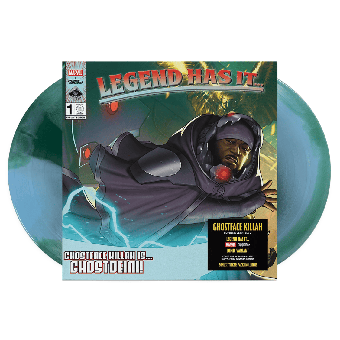 Ghostface Killah - Supreme Clientele 2 [Marvel Edition] (2xLP - Blue & Green Vinyl) Mass Appeal