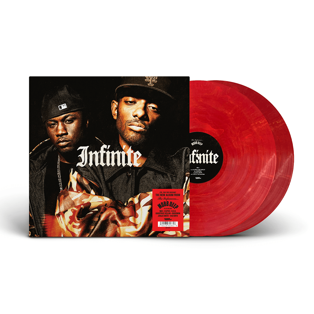 Mobb Deep - Infinite (2xLP - Red Vinyl - Fat Beats Exclusive) Mass Appeal