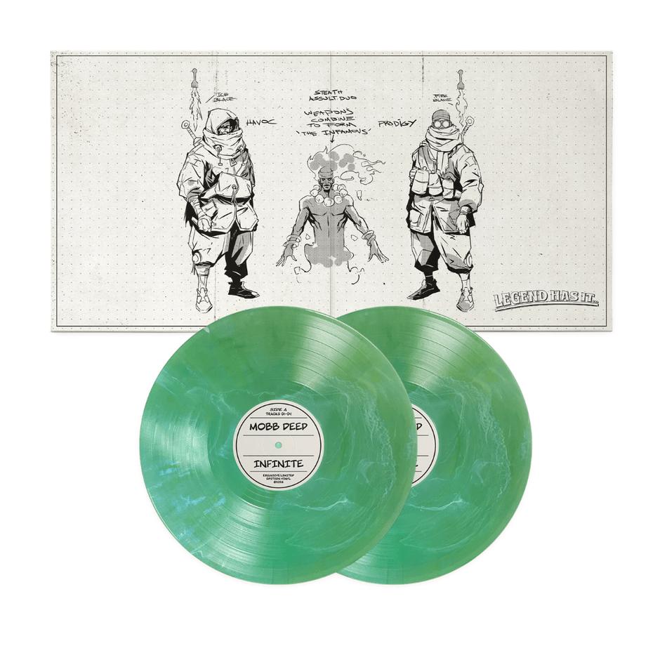 Mobb Deep - Infinite [Marvel Edition] (2xLP - Radioactive Green Vinyl) Mass Appeal