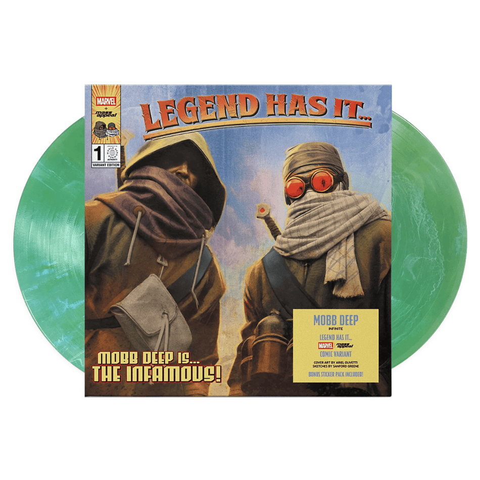 Mobb Deep - Infinite [Marvel Edition] (2xLP - Radioactive Green Vinyl) Mass Appeal