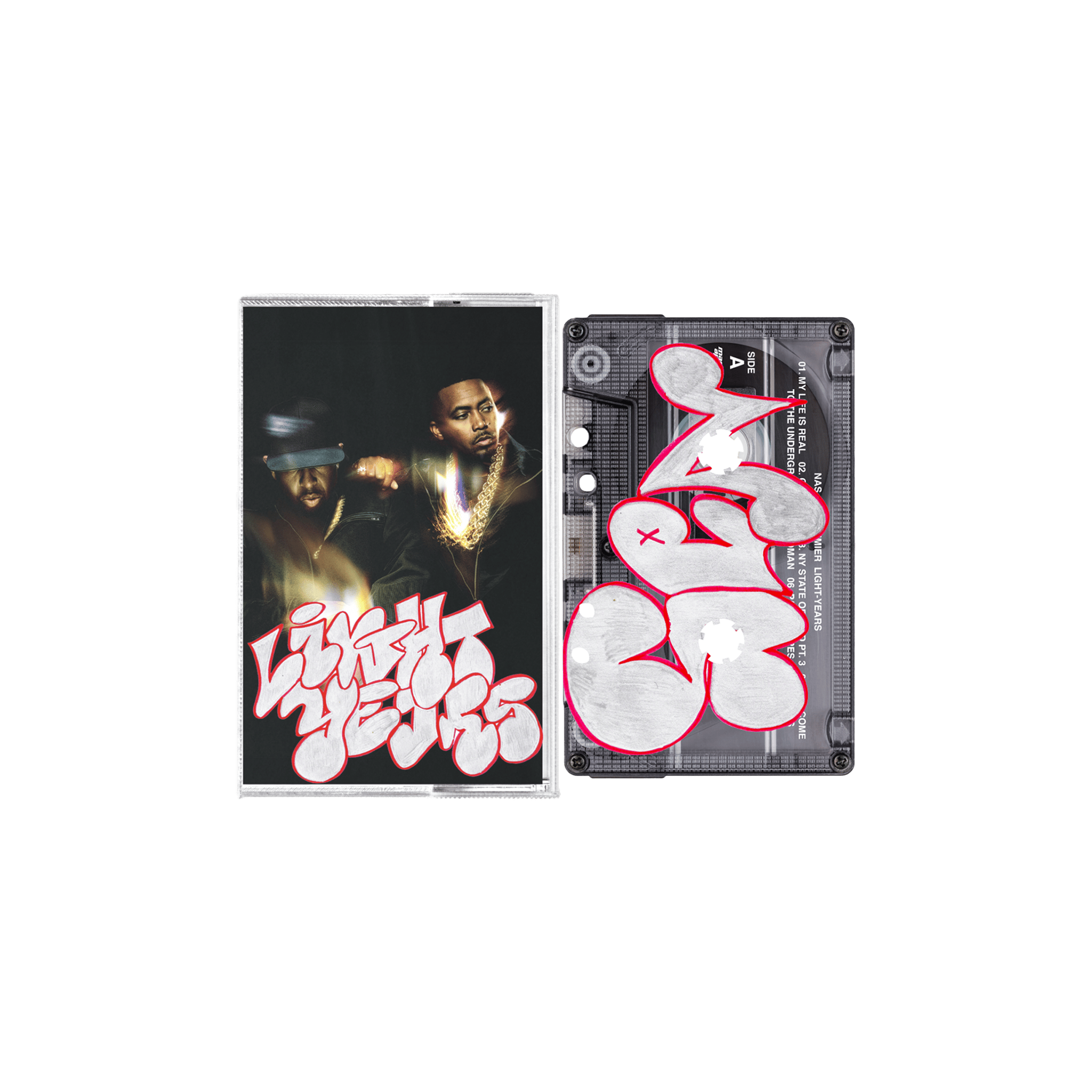 Nas x DJ Premier - Light-Years (2xLP, CD, Cassette) Cassette Mass Appeal