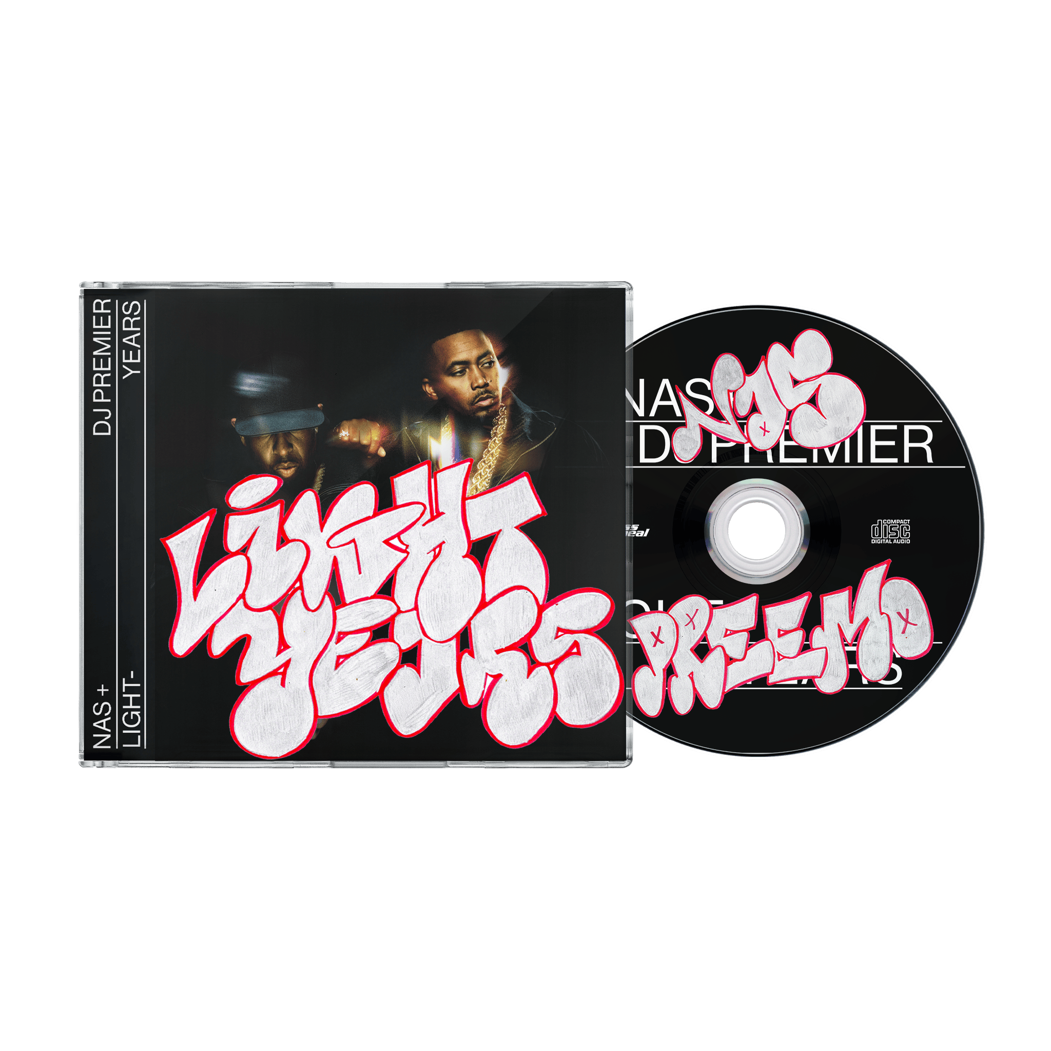 Nas x DJ Premier - Light-Years (2xLP, CD, Cassette) CD Mass Appeal