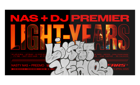 Nas x DJ Premier - Light-Years (2xLP, CD, Cassette) Mass Appeal