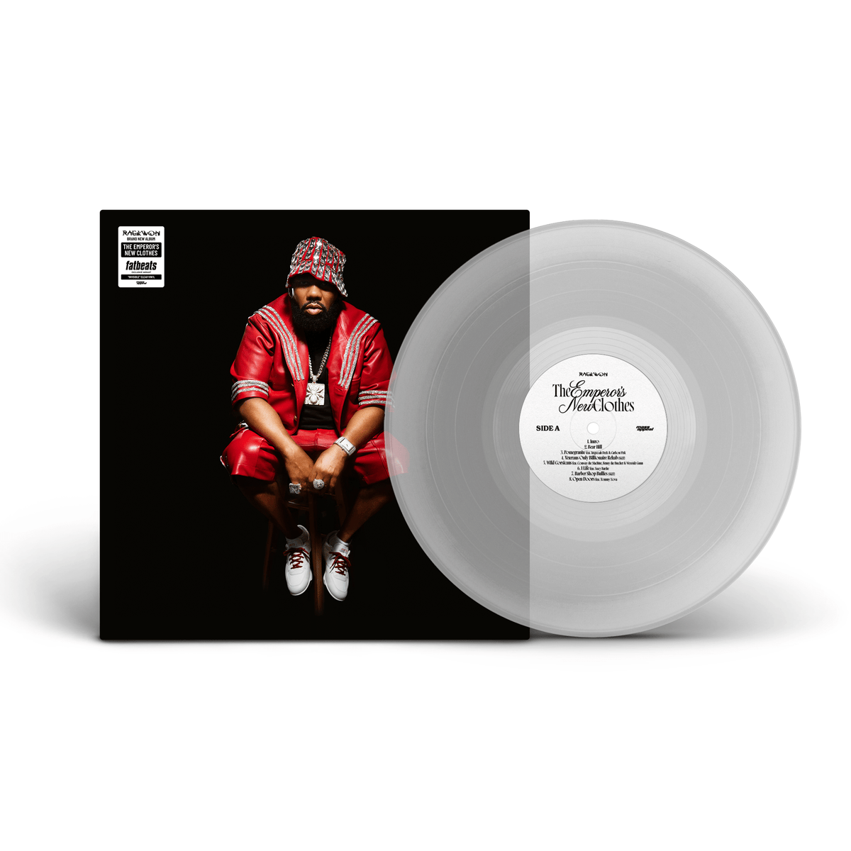 Raekwon - The Emperor's New Clothes (LP - Clear Vinyl - Fat Beats Exclusive) Mass Appeal