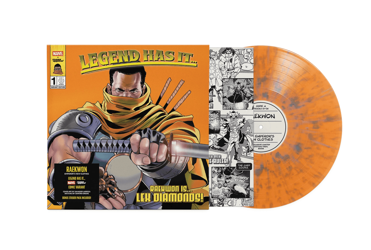 Raekwon - The Emperor's New Clothes [Marvel Edition] (LP -  Orange Splatter Vinyl) Mass Appeal