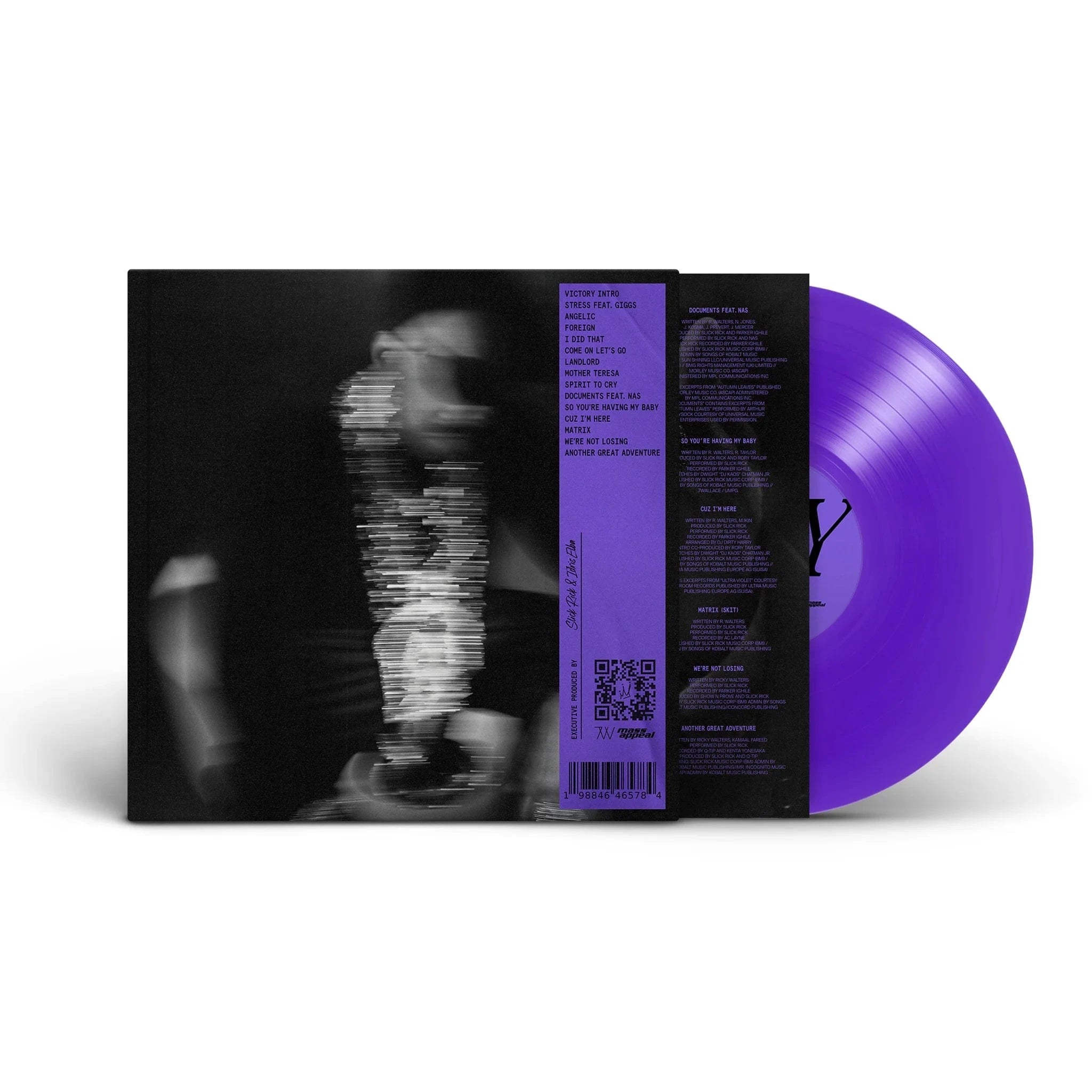 Slick Rick - VICTORY (LP - Purple Edition Vinyl) Mass Appeal