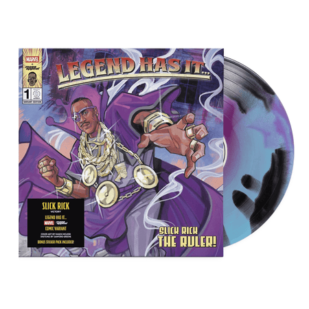 Slick Rick - Victory [Marvel Edition] (LP - Purple & Blue Swirl Vinyl) Mass Appeal