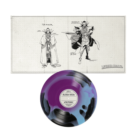 Slick Rick - Victory [Marvel Edition] (LP - Purple & Blue Swirl Vinyl) Mass Appeal