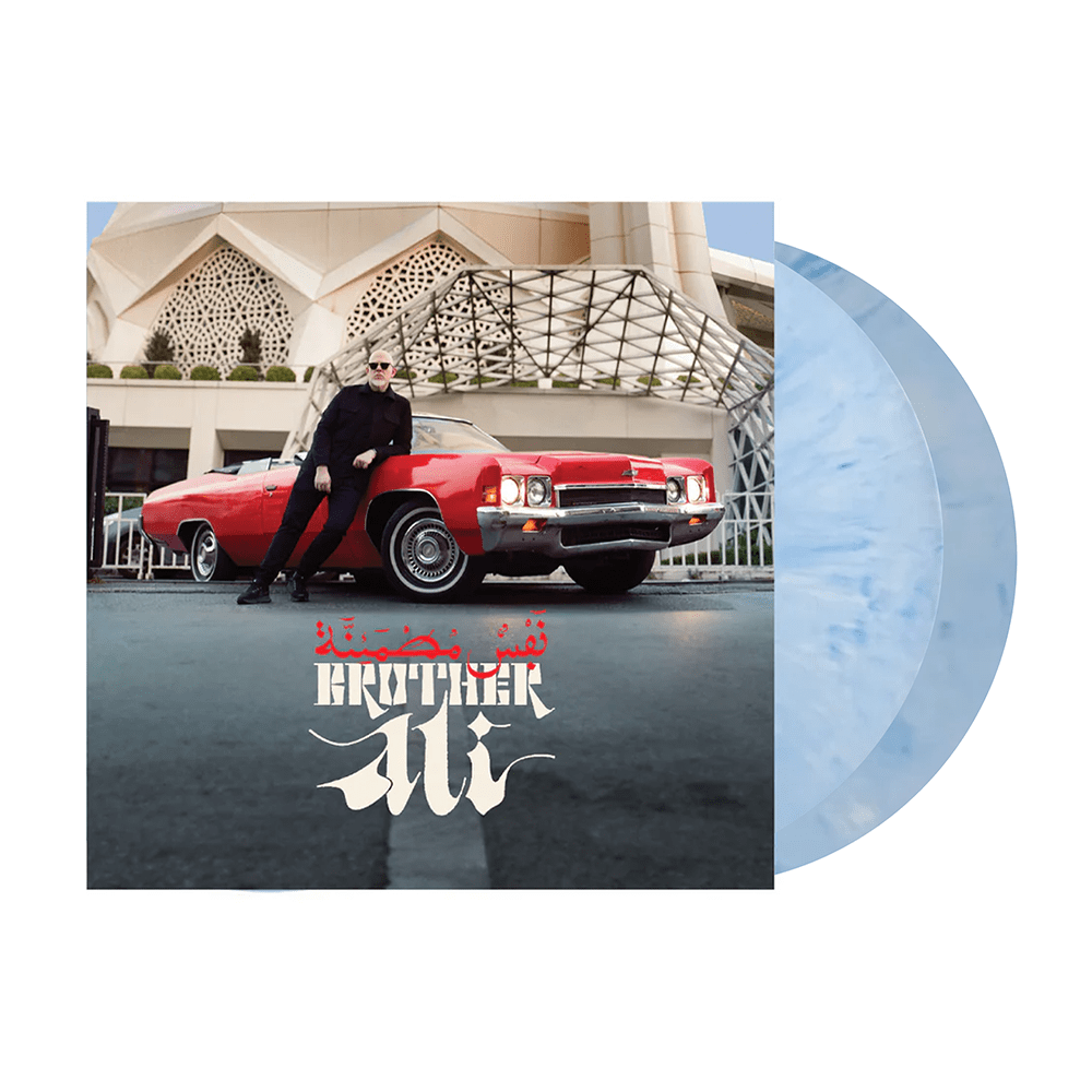 Brother Ali - Satisfied Soul (2xLP - Marbled Sky Blue Vinyl) Mello Music Group