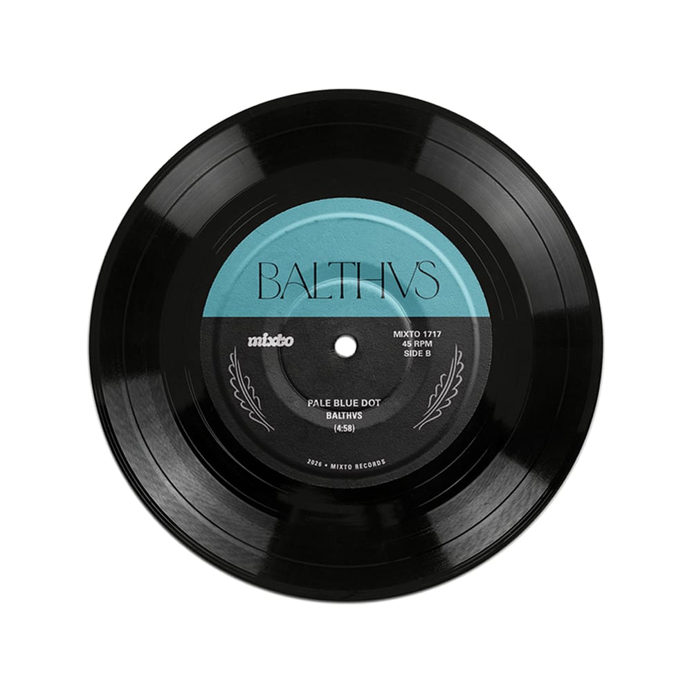 BALVTHS - Eternal Flow b/w Pale Blue Dot (7" - Classic Black Vinyl) MIXTO RECORDS