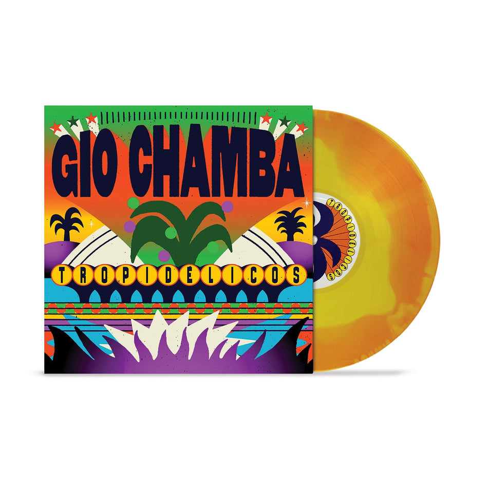 Gio Chamba - Tropidelicos (LP - Mango Viper Swirl Vinyl) MIXTO RECORDS