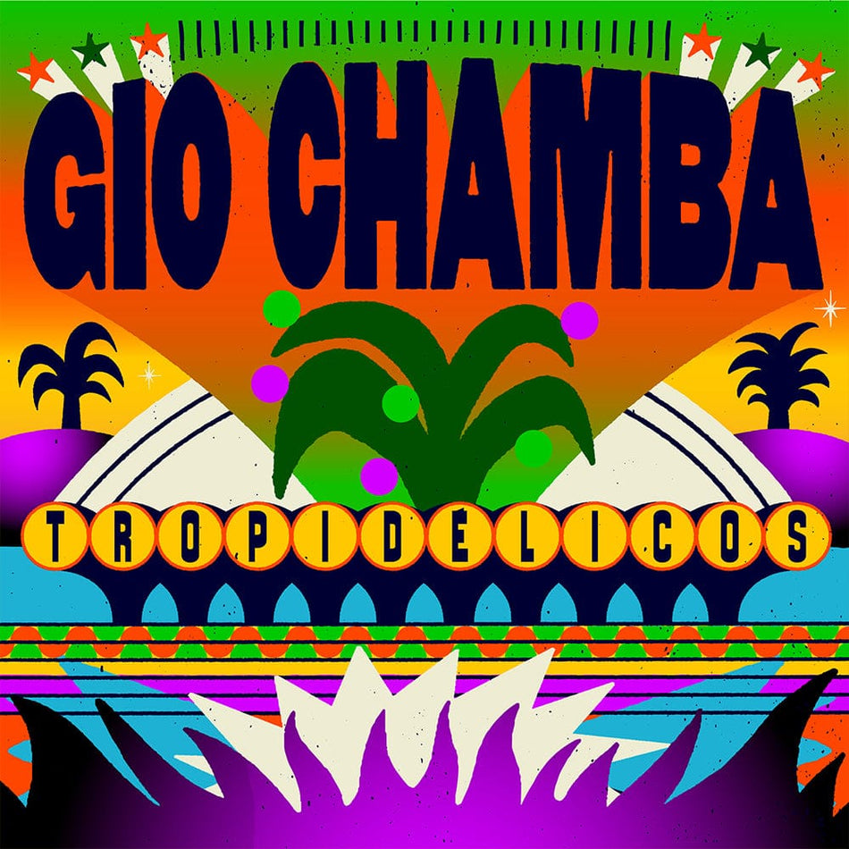 Gio Chamba - Tropidelicos (LP - Mango Viper Swirl Vinyl) MIXTO RECORDS