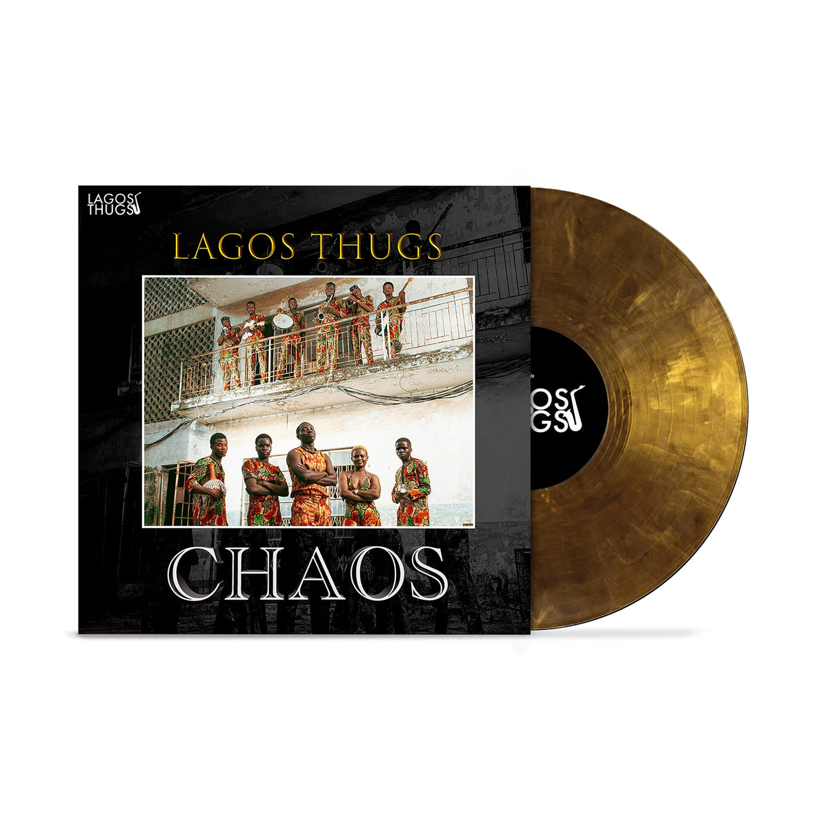 Lagos Thugs - Chaos (LP - Mistic Gold Vinyl) MIXTO RECORDS