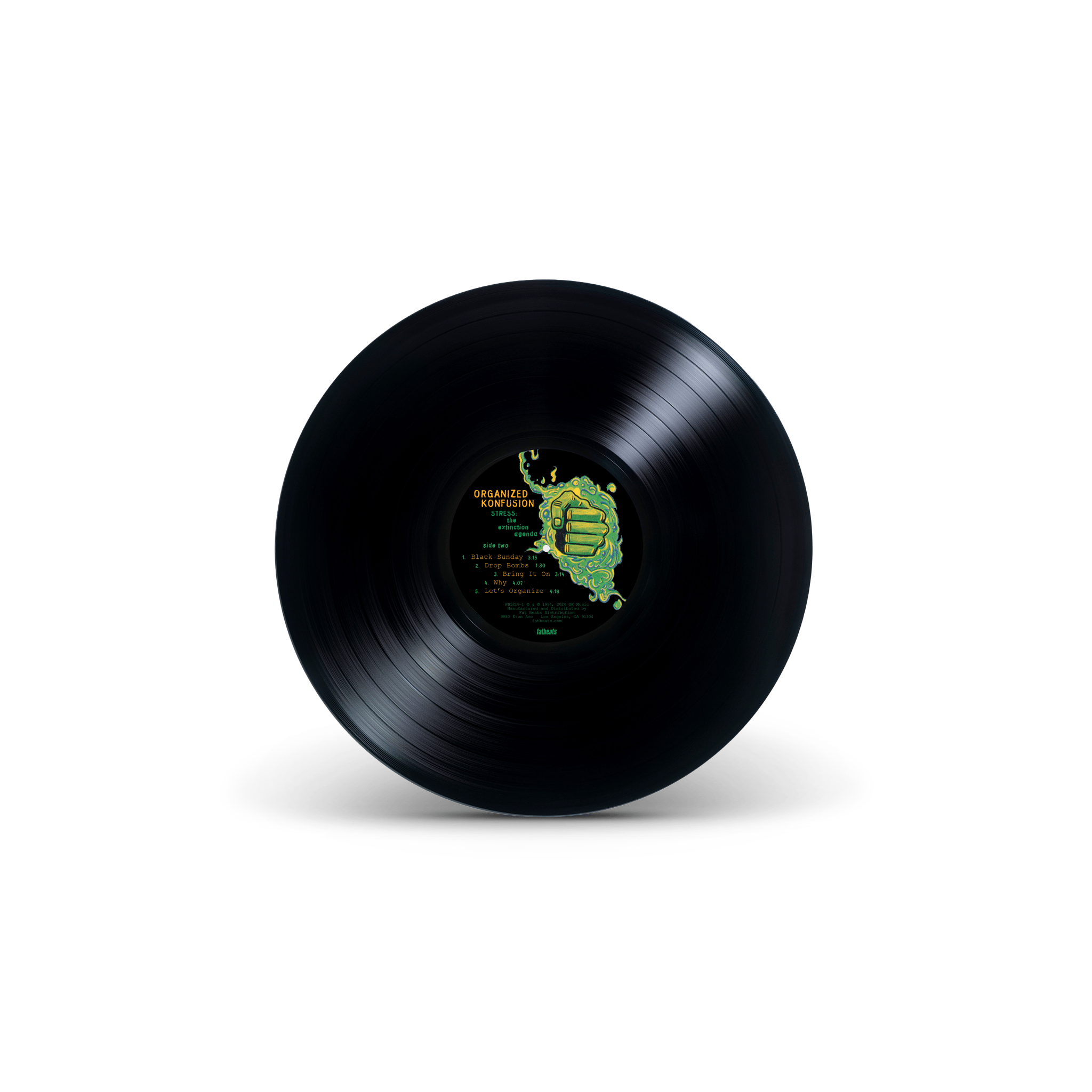 Organized Konfusion - Stress: The Extinction Agenda (2xLP - Classic Black Vinyl) OK Records