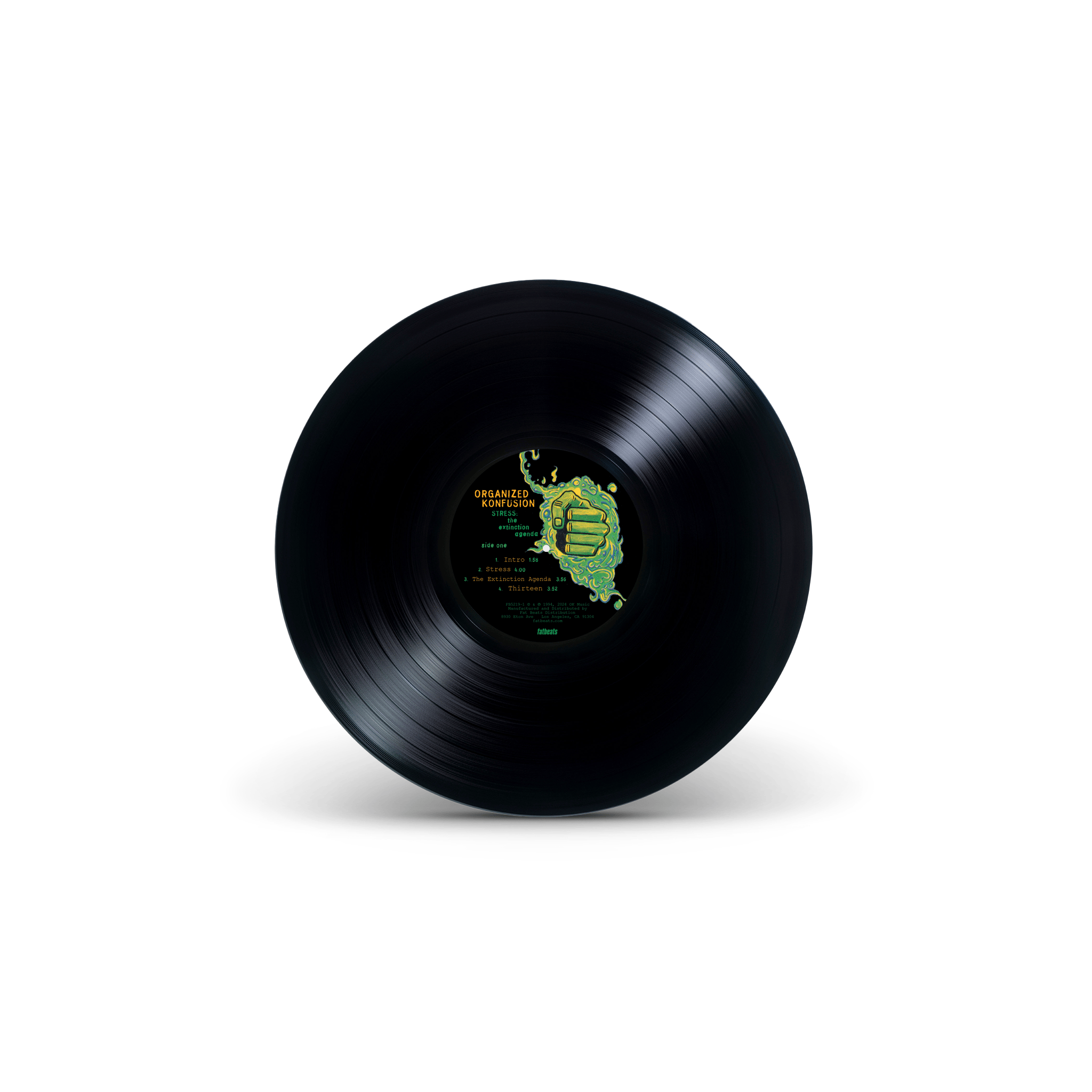 Organized Konfusion - Stress: The Extinction Agenda (2xLP - Classic Black Vinyl) OK Records