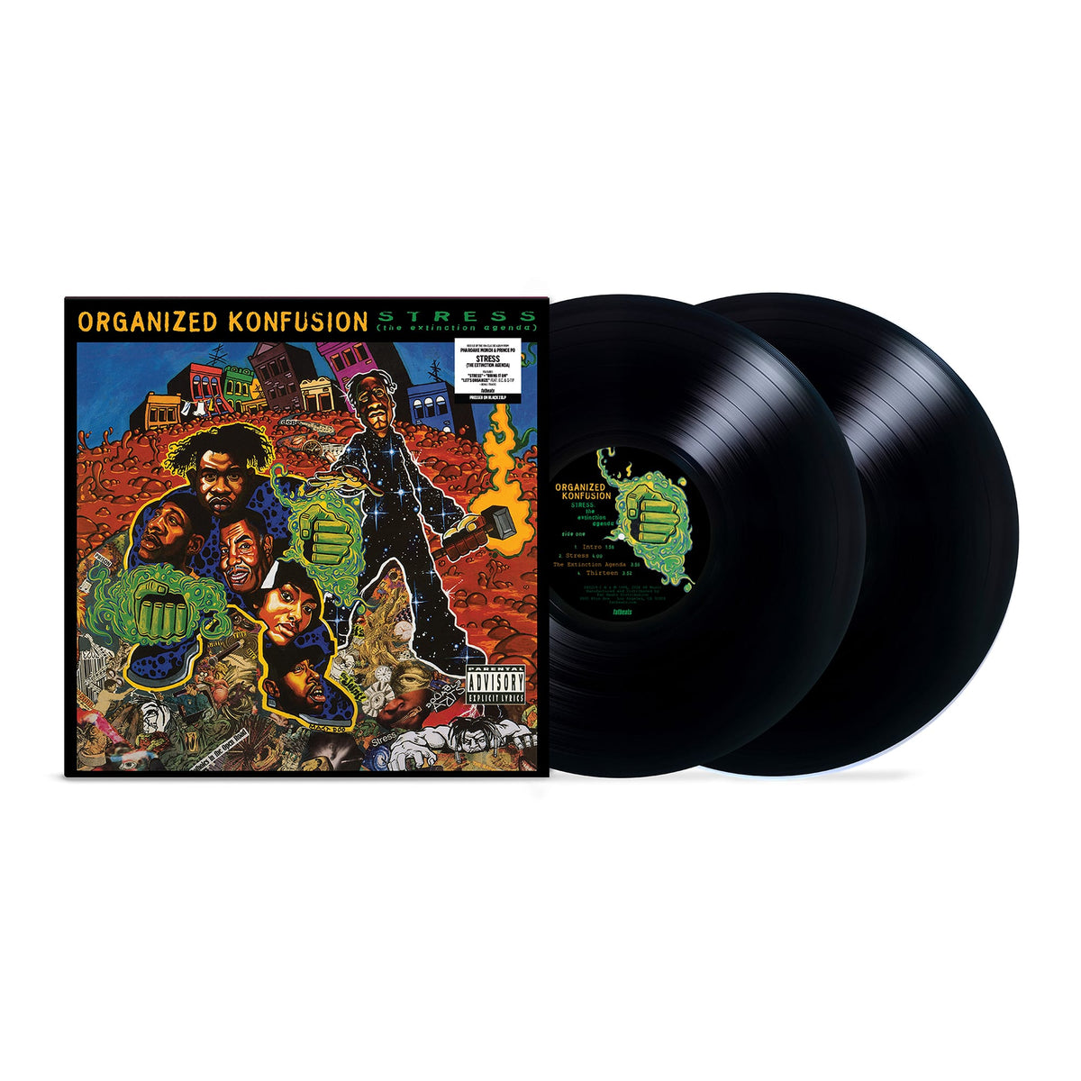 Organized Konfusion - Stress: The Extinction Agenda (2xLP - Classic Black Vinyl) OK Records