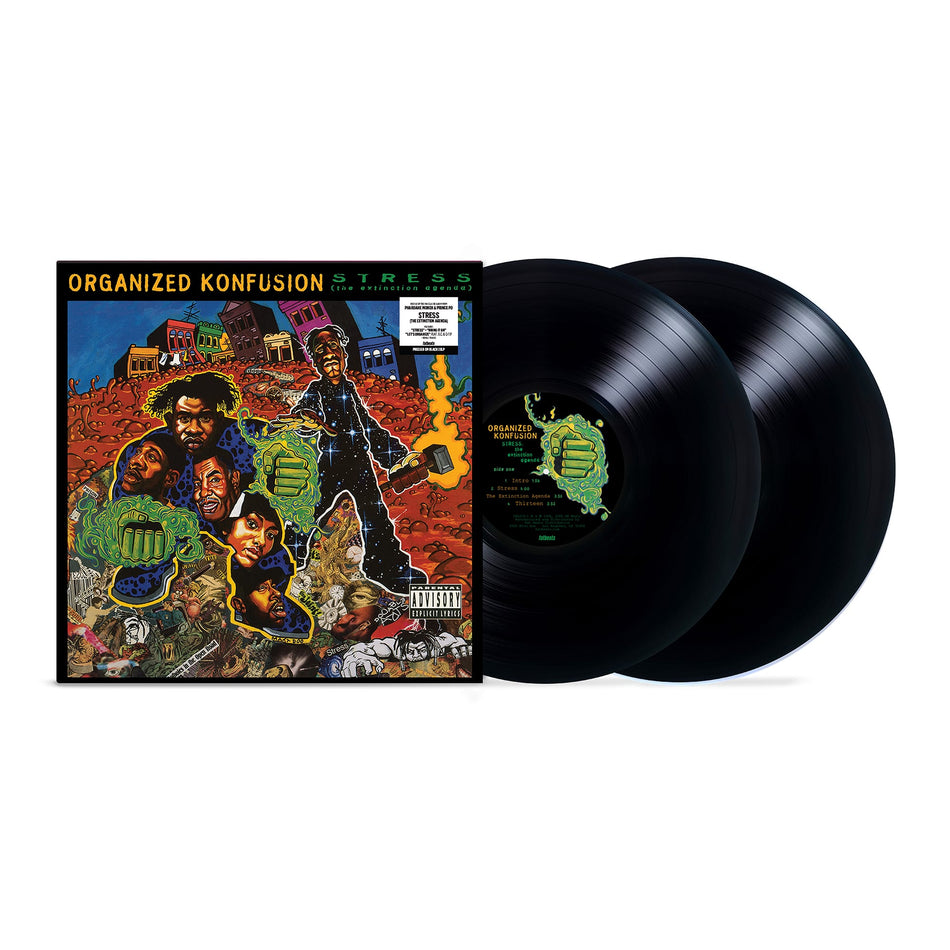 Organized Konfusion - Stress: The Extinction Agenda (2xLP - Classic Black Vinyl) OK Records