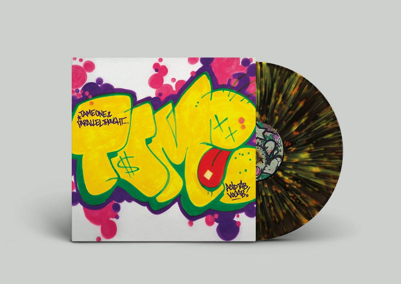 Tame One & Parallel Thought (LP - 140g Acid Dipped Splatter Vinyl) Parallel Thought LTD.