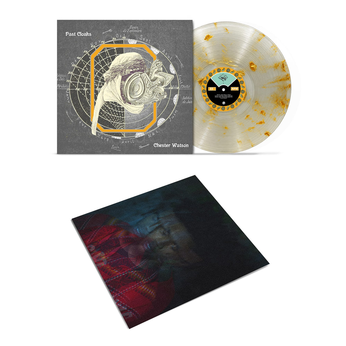 Chester Watson - Past Cloaks (LP - Gold Andromeda Cloud Vinyl) POW RECORDINGS