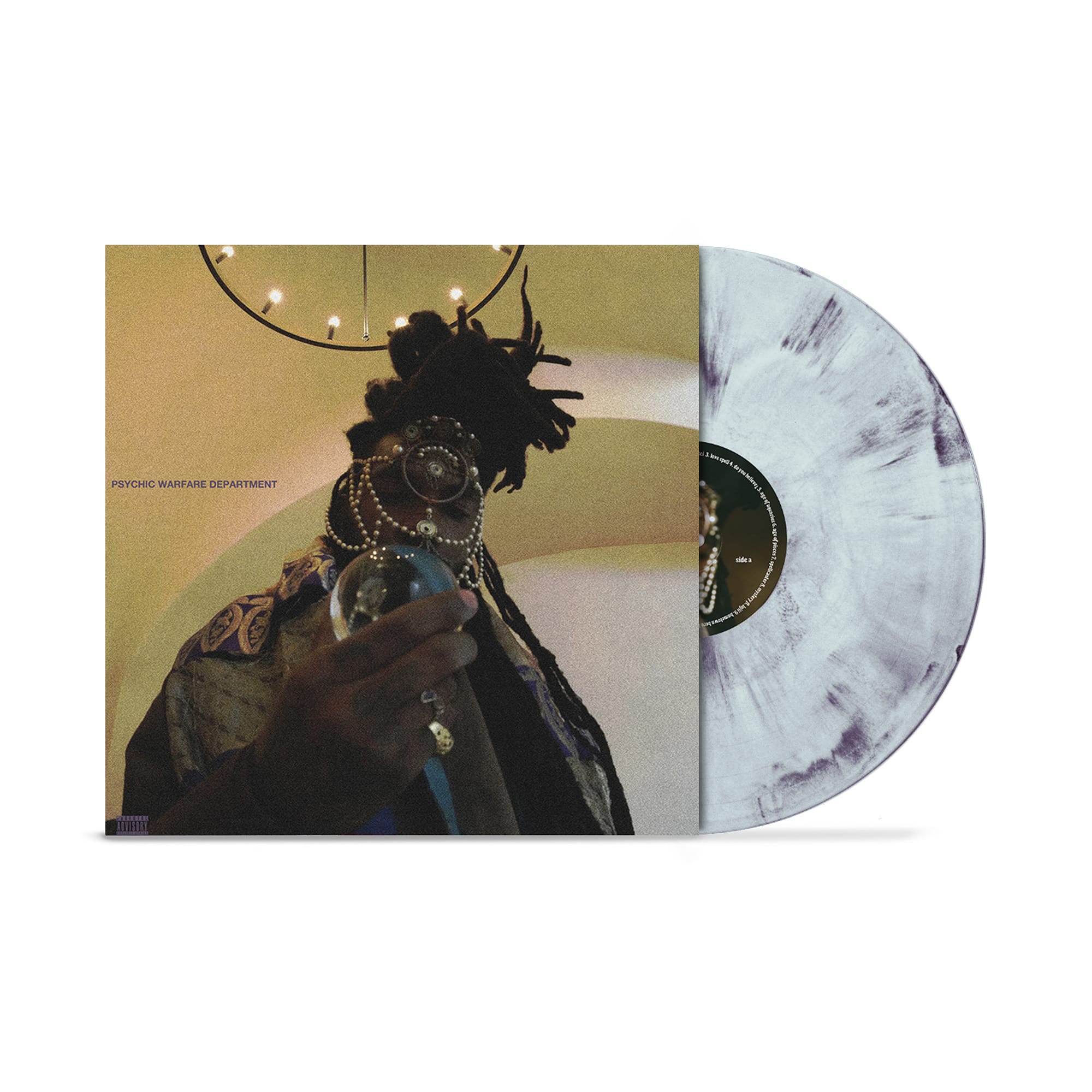 Chester Watson - Psychic Warfare Department (LP - Coke Bottle Ghost Vinyl) POW RECORDINGS